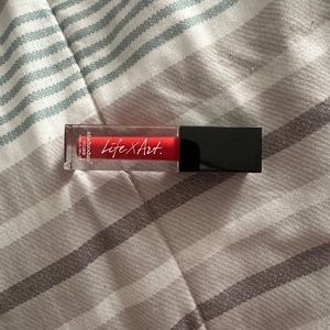 red lip gloss
